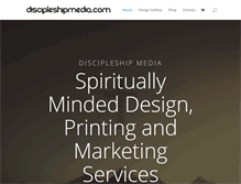 Tablet Screenshot of discipleshipmedia.com